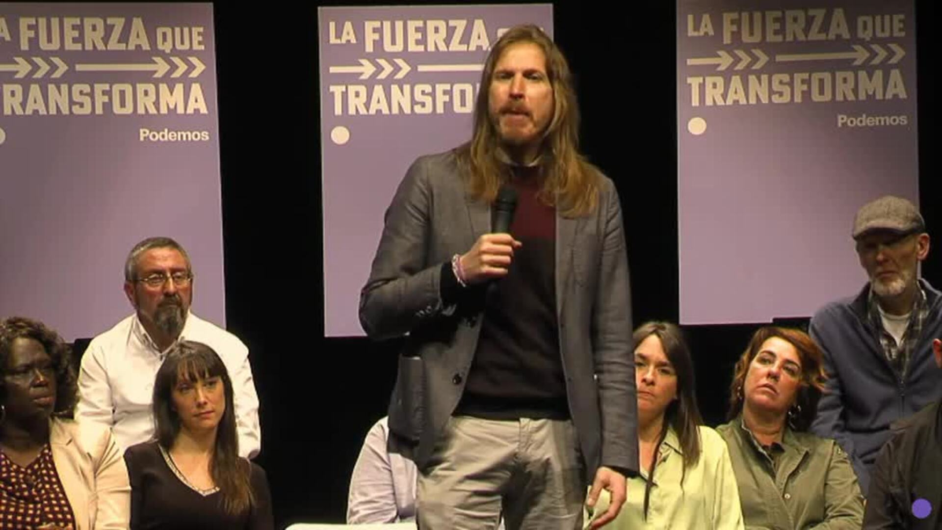 Santiago Abascal y Ramón Tamames durante la rueda de prensa en el Congreso la semana pasada