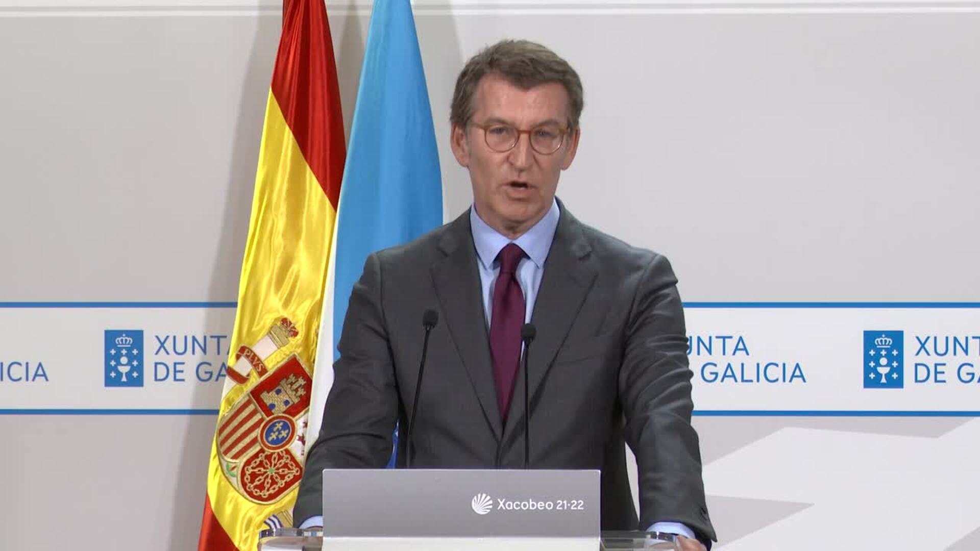 Feijóo promete &quot;no defraudar a Galicia&quot; y enfatiza la valía de su Gobierno