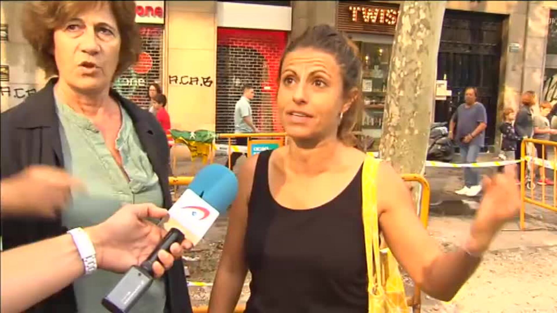 El debate sobre la violencia en Barcelona se traslada a la calle