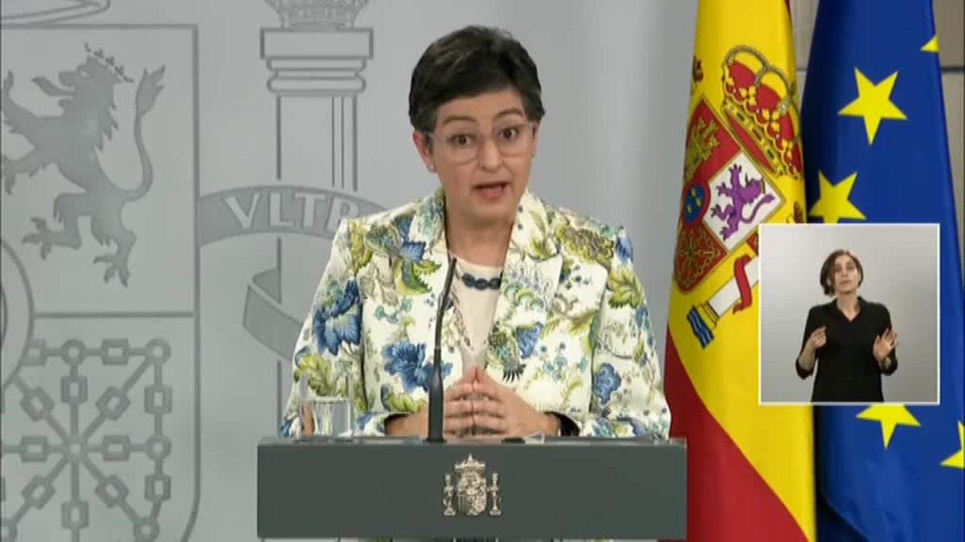 Laya advierte a Trump por sus declaraciones sobre España: &quot;Es fácil ver la paja en el ojo ajeno&quot;