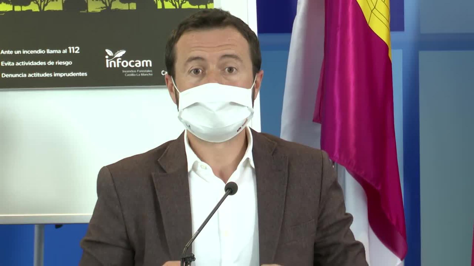 Trabajadores de Geacam se concentran pidiendo la dimisión de Escudero