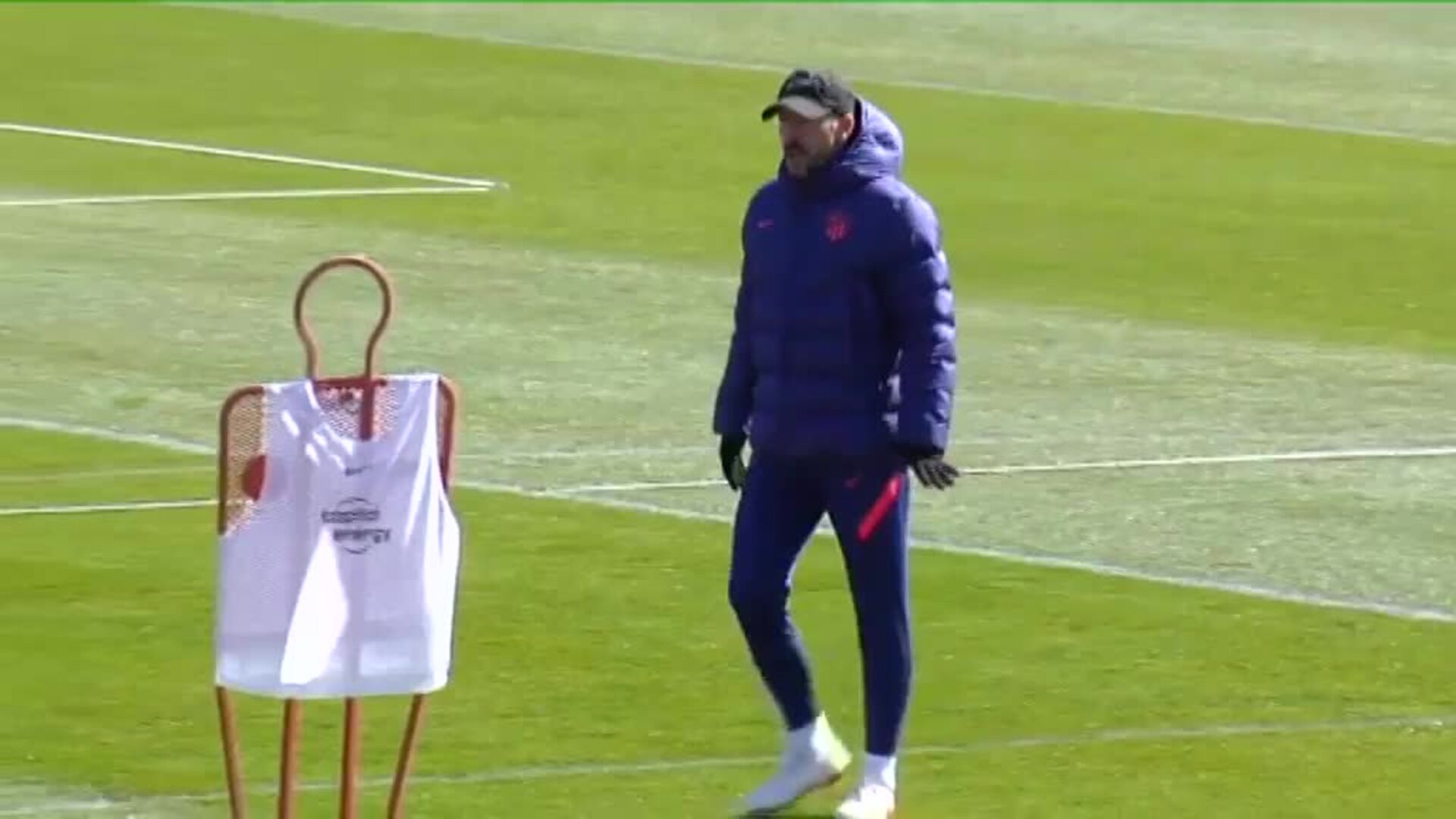 El Atlético se pone a punto para el partido contra el Alavés