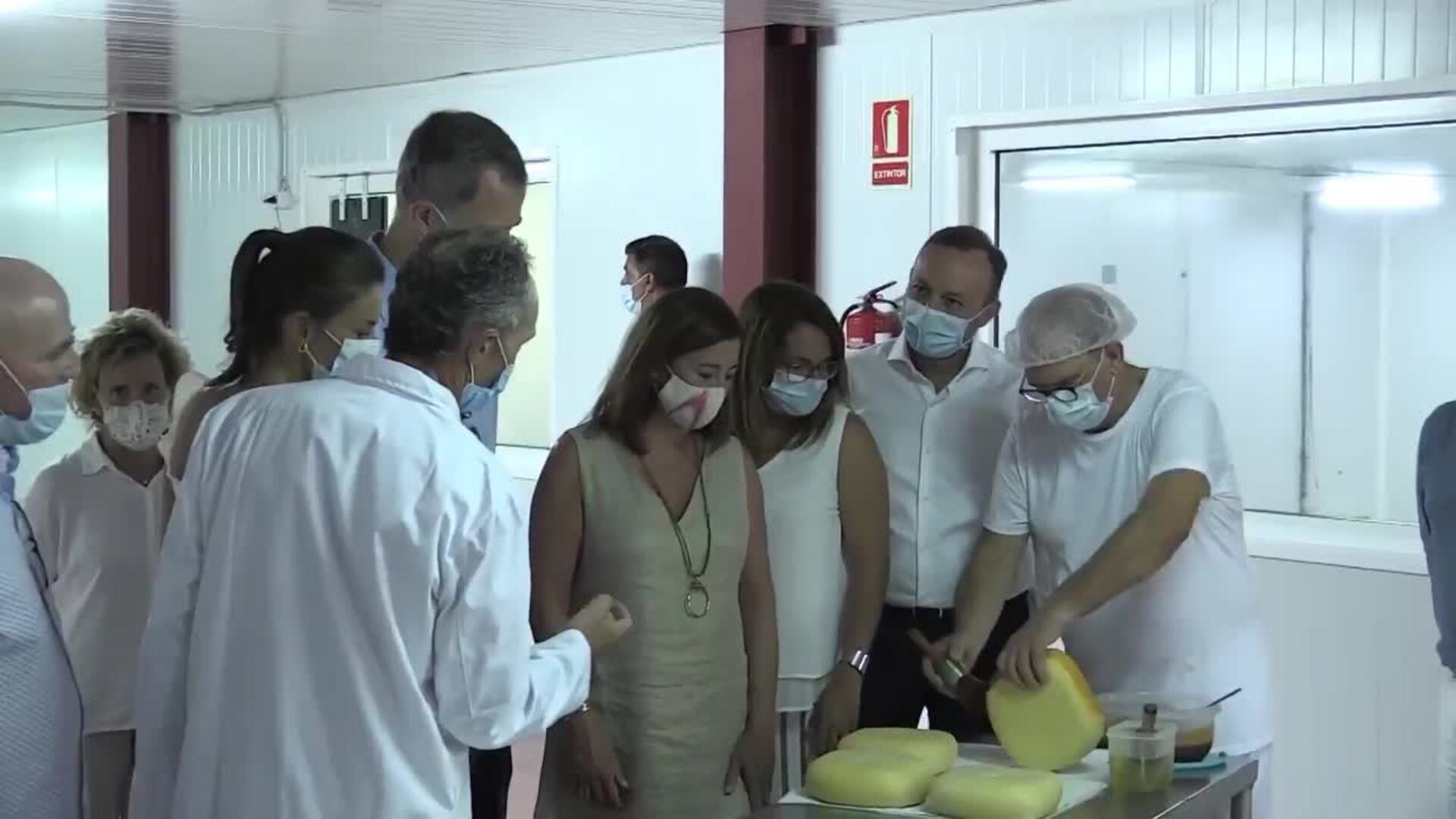 Felipe VI y Letizia protagonizan su primera visita a Menorca como Reyes