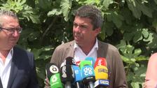 Mazón, sobre la disculpa de Sánchez: "Decía que ante casos de corrupción el perdón no vale"