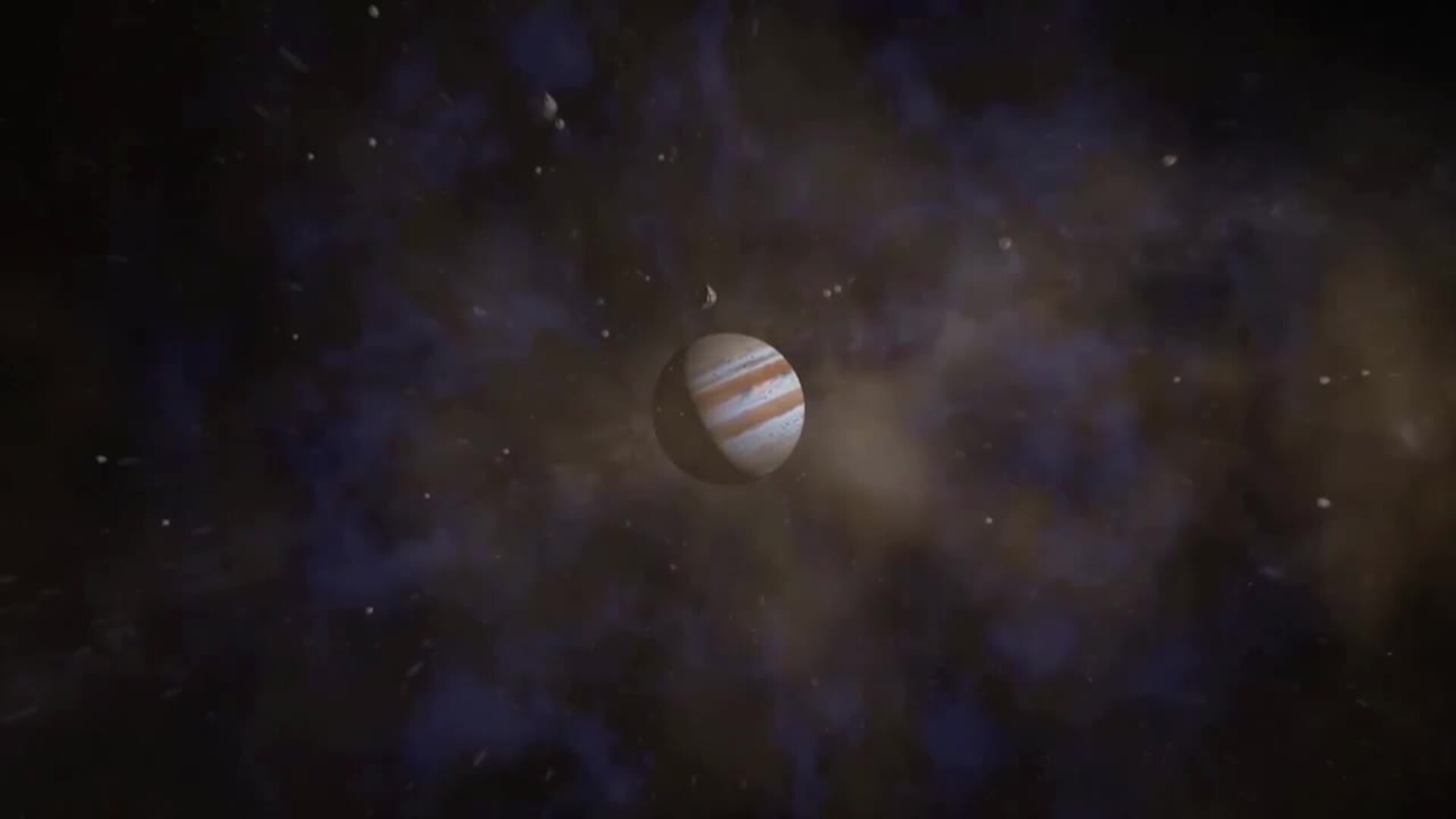 Júpiter sufrió la colisión frontal de un planeta masivo