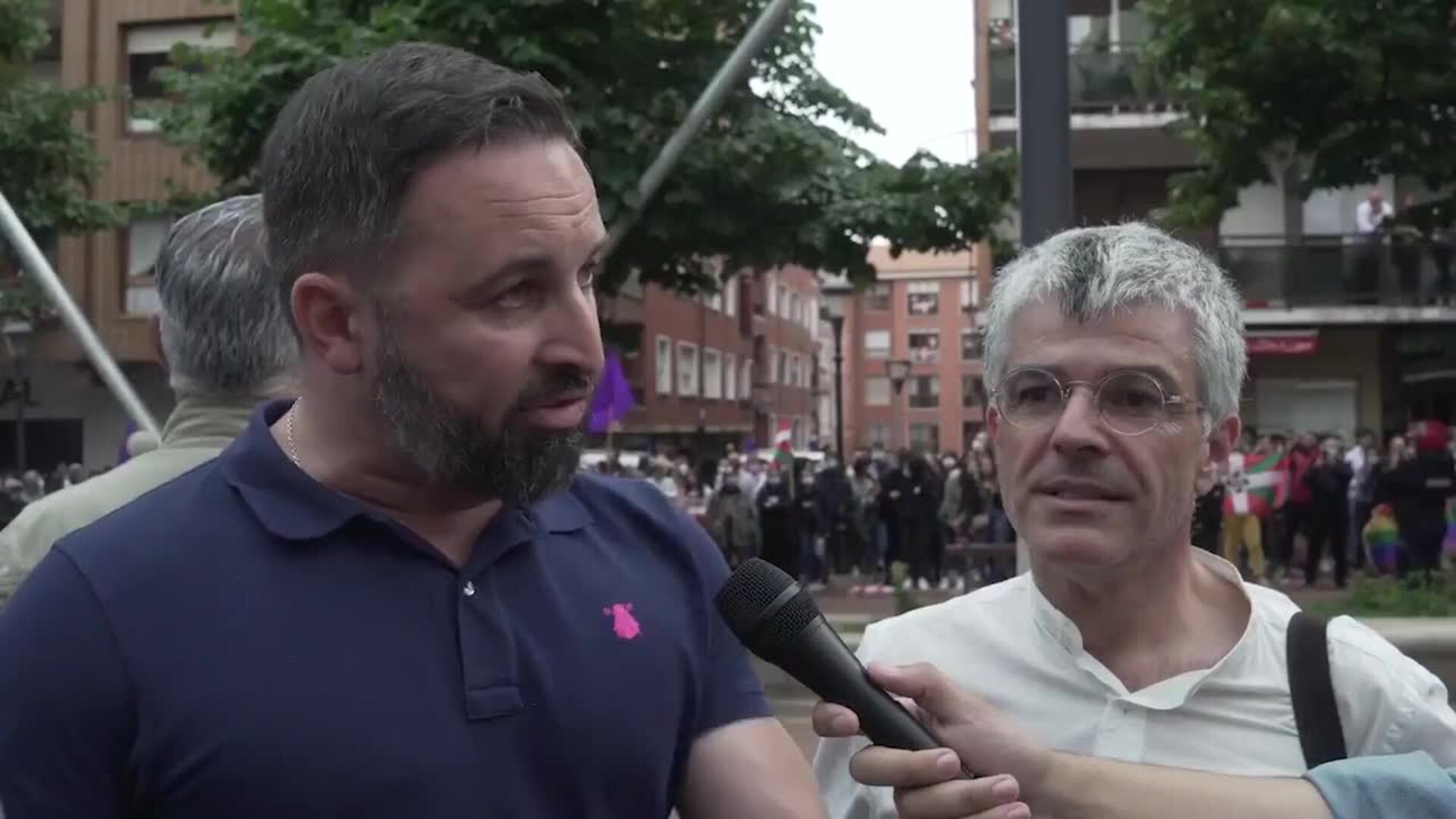 Abascal denuncia la agresión a Rocío de Meer en un &quot;acto de hostigamiento&quot;