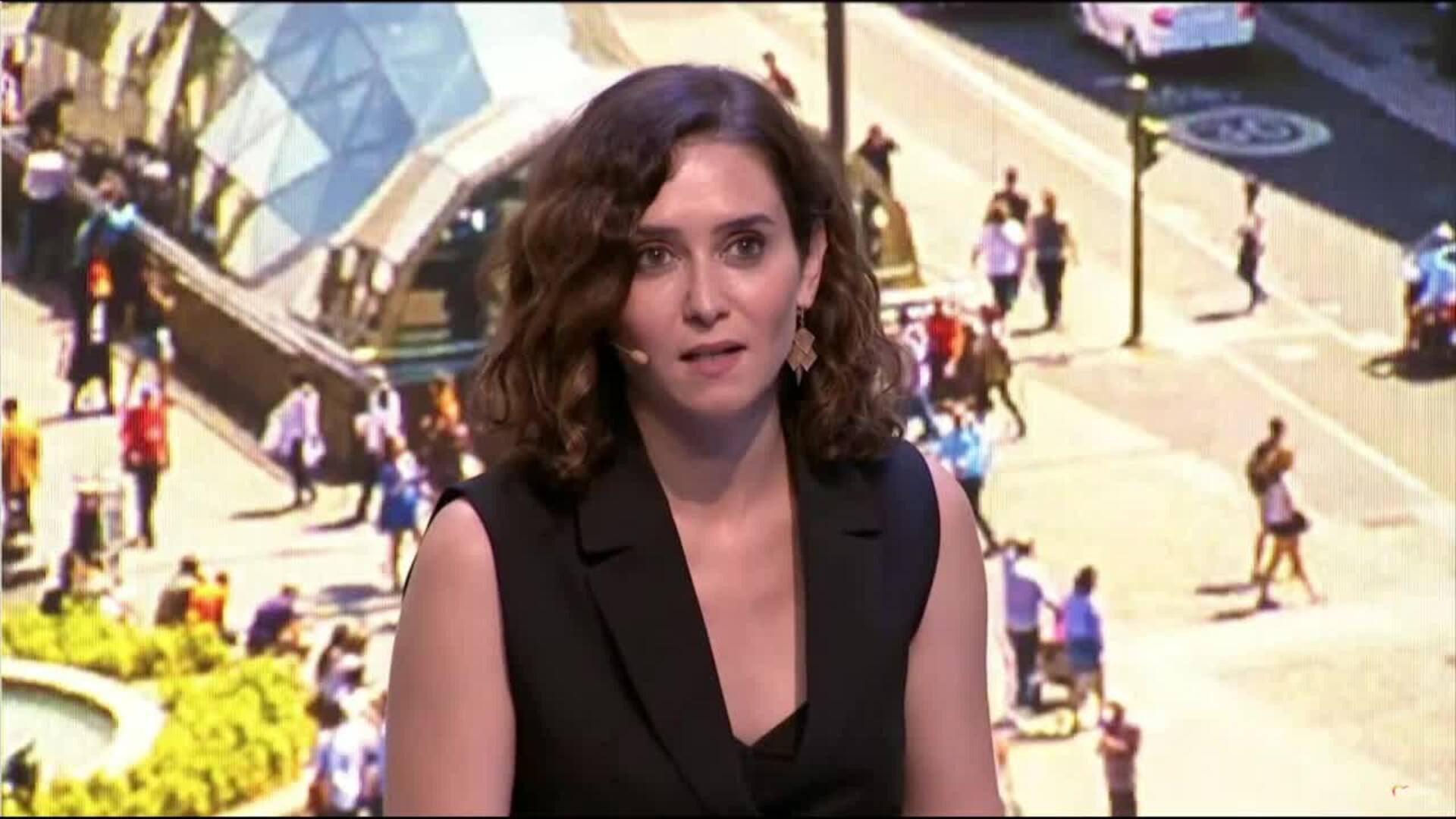 Ayuso proclama en la convención del PP que su &quot;meta política&quot; es Madrid