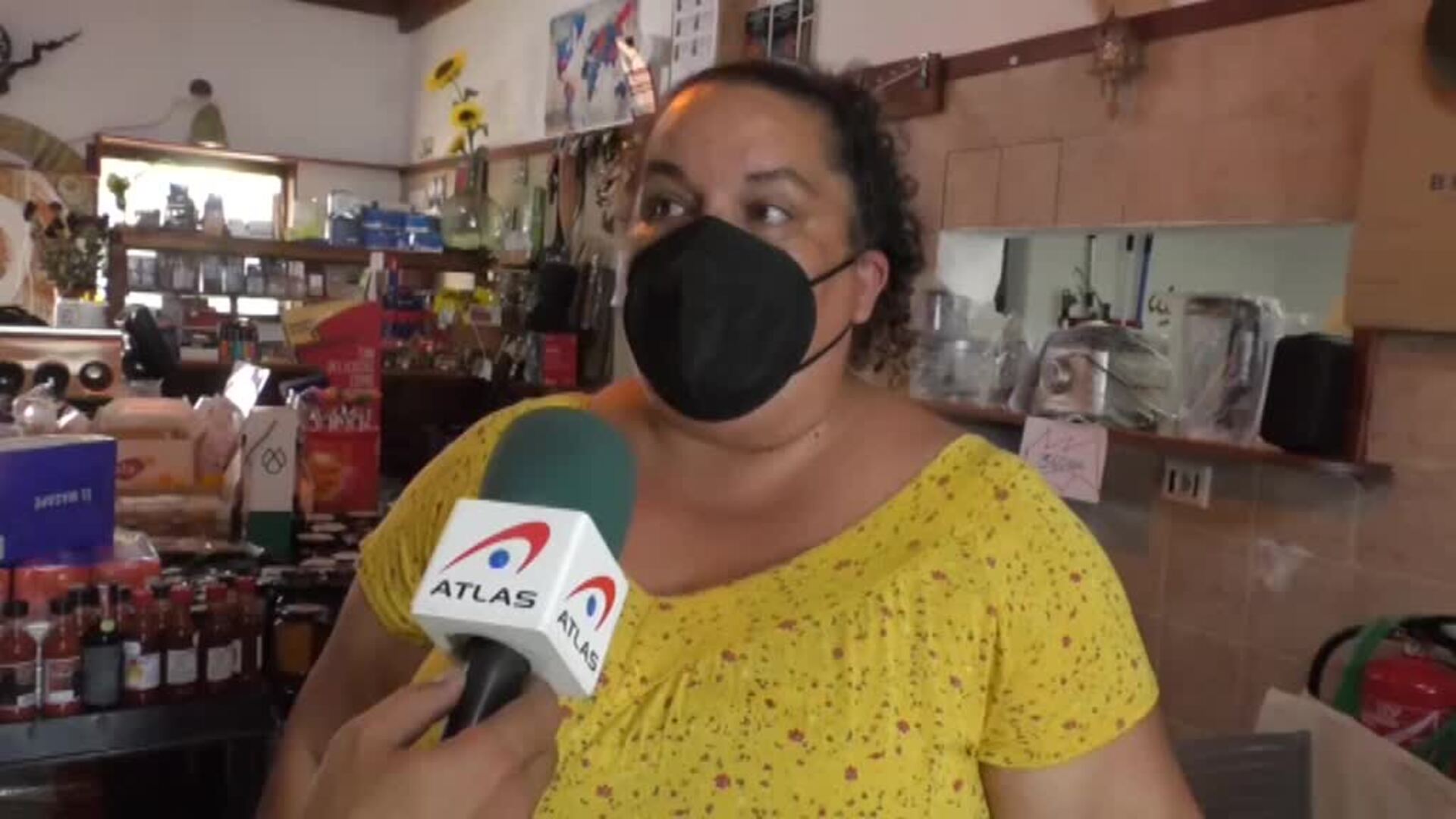 Mensajes de cariño a los escolares más afectados por la erupción volcánica