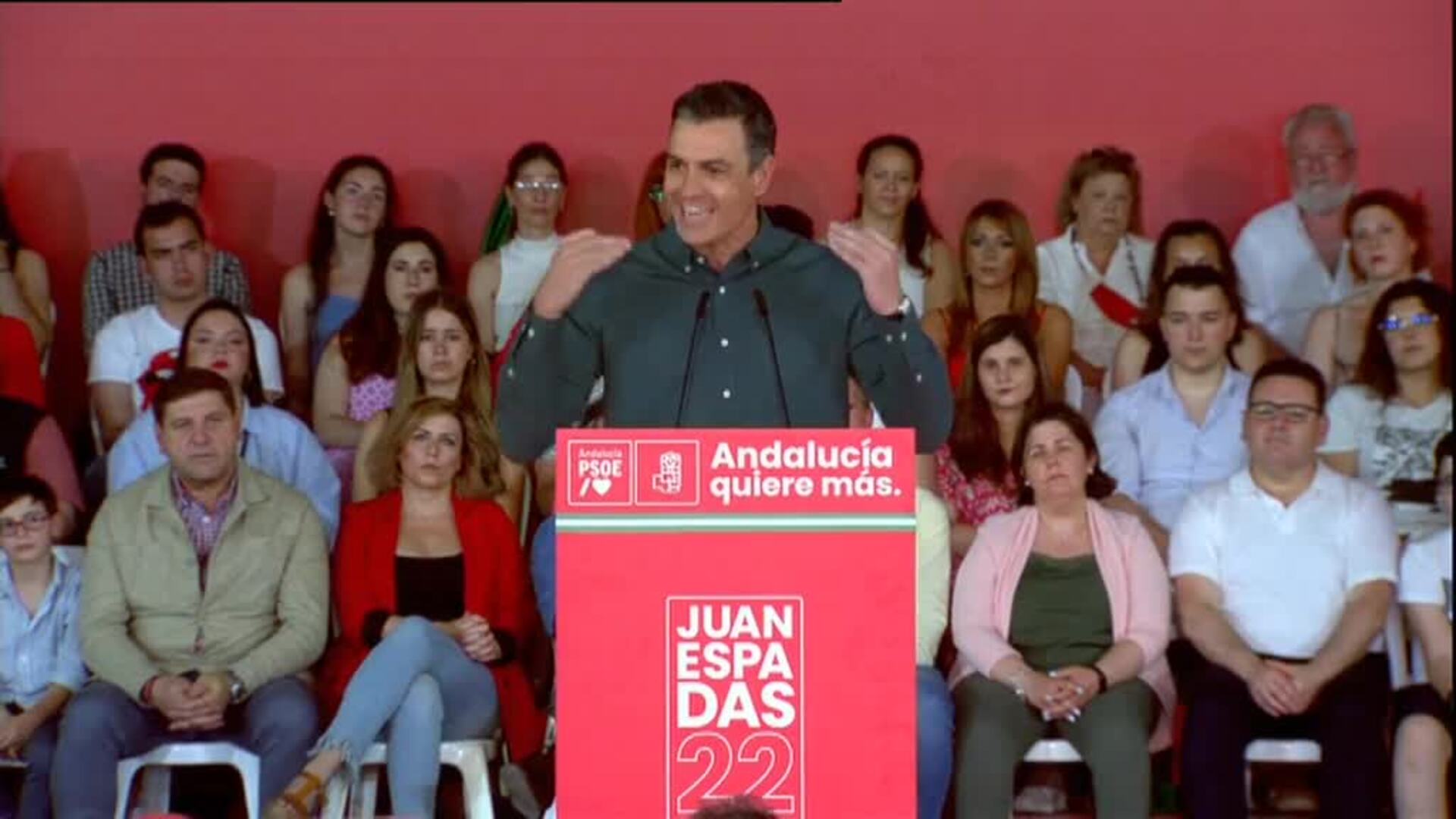 Sánchez y su ecuación de la derecha: &quot;Corrupción en el gobierno y crispación en la oposición&quot;