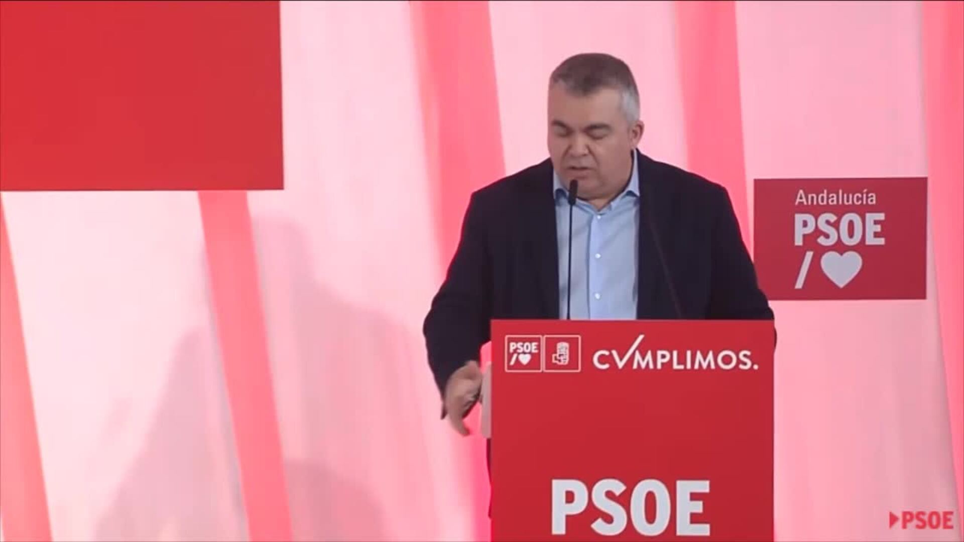 Santos Cerdán señala que en el PSOE están &quot;preparados&quot; para ganar las andaluzas