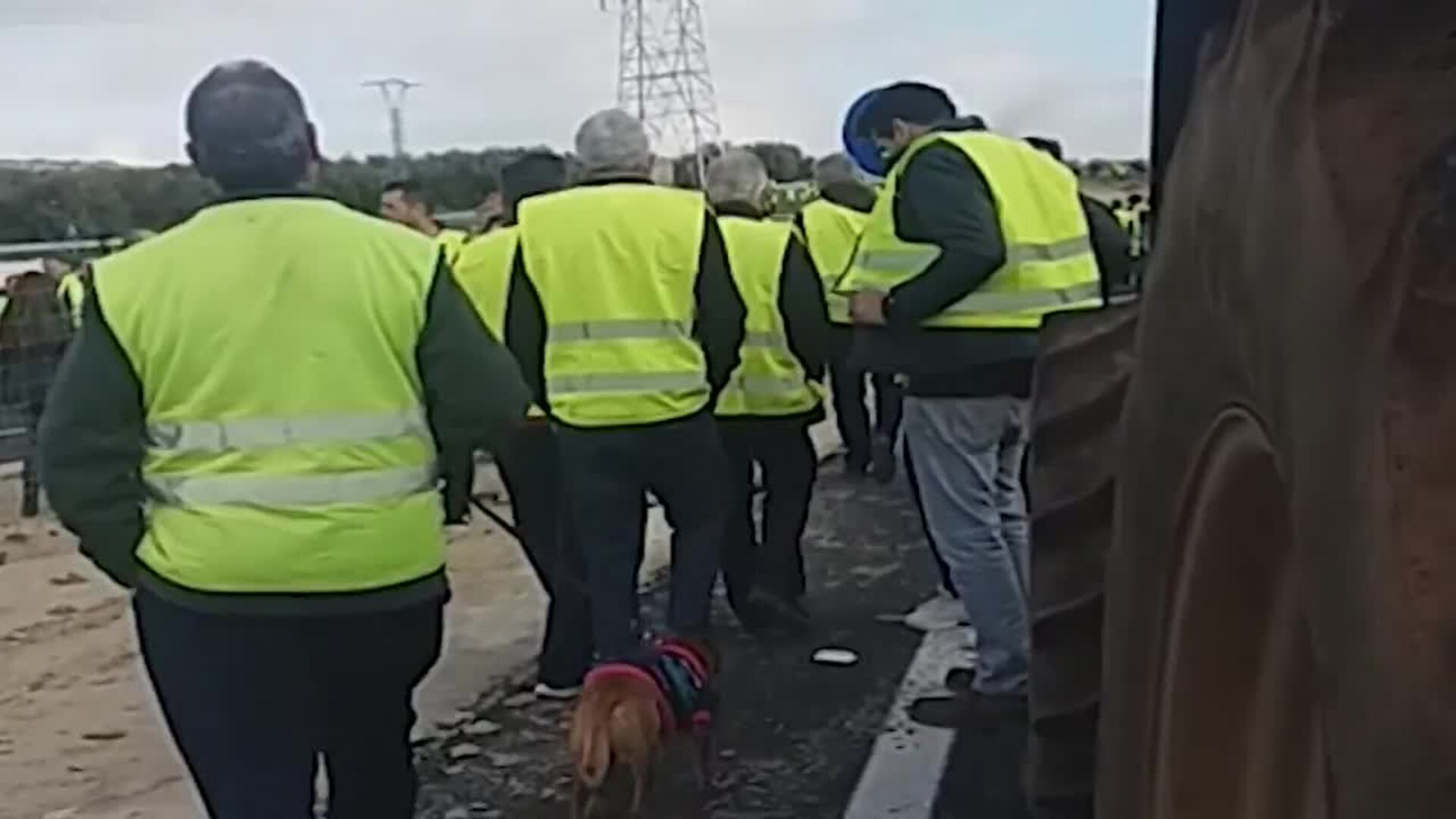 Olivareros colapsan las carreteras principales de Jaén