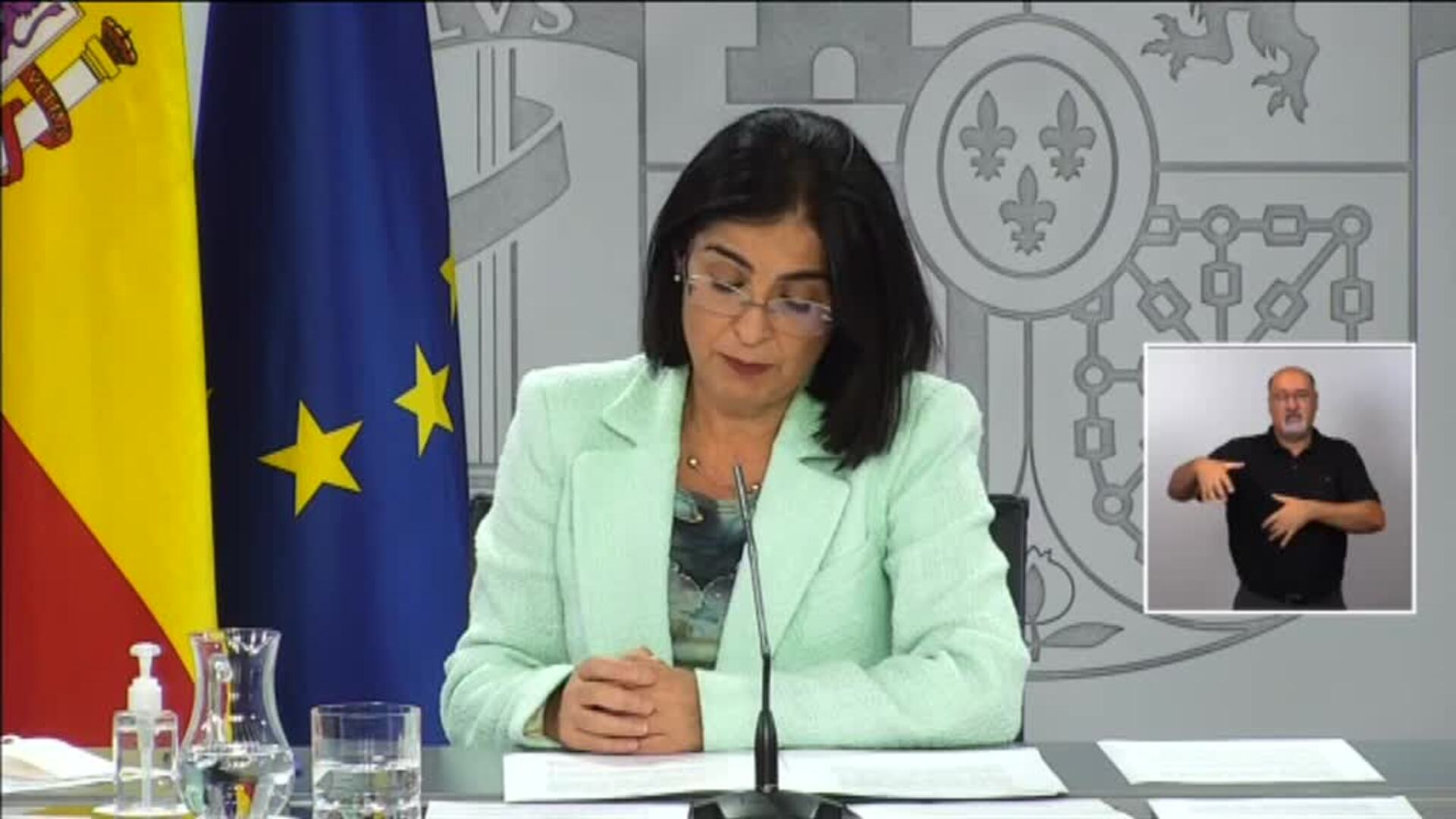 Darias: &quot;España lidera la vacunación con pauta completa en el G20&quot;