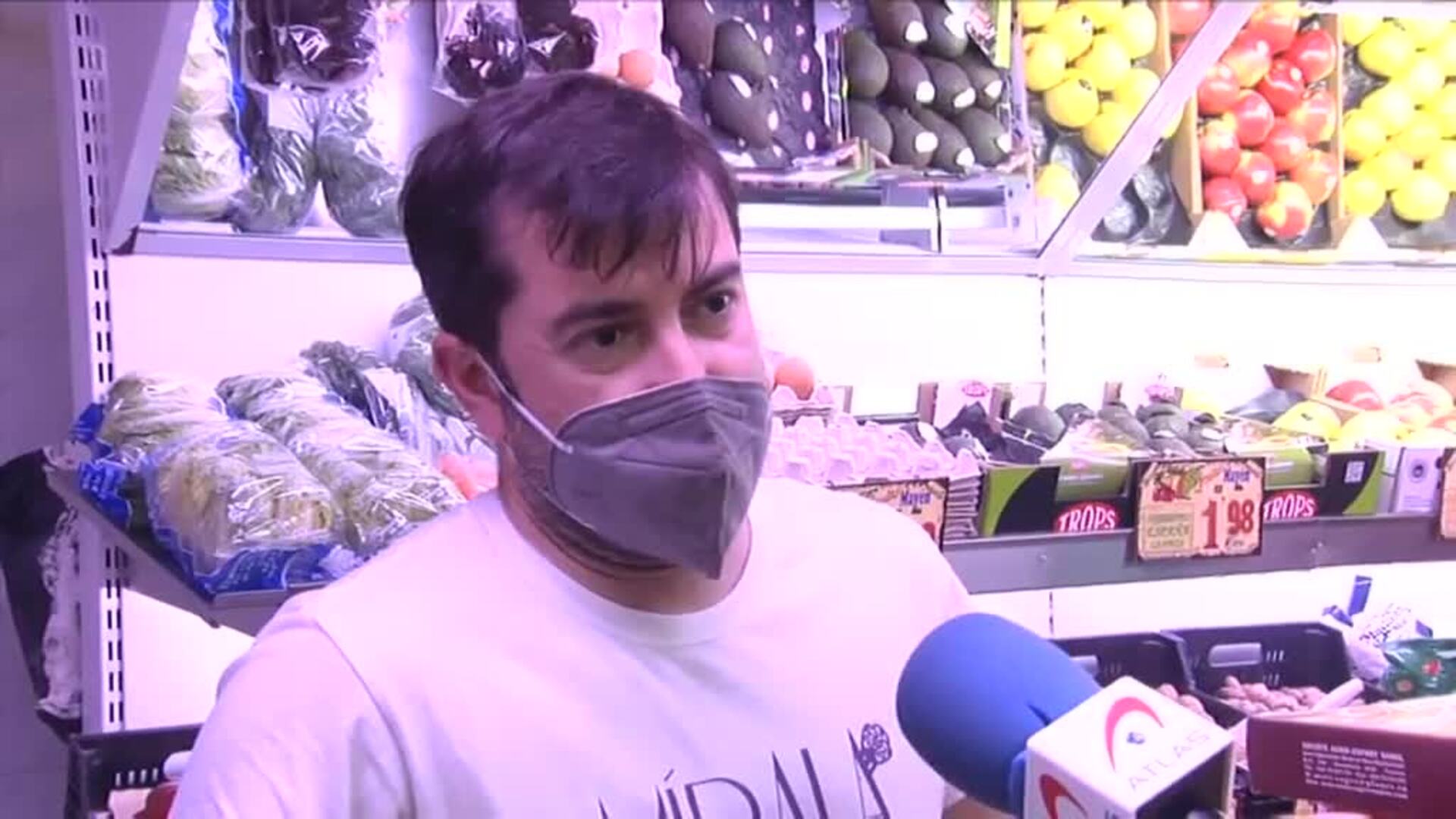 La huelga de transporte causa  algunos problemas de abastecimiento