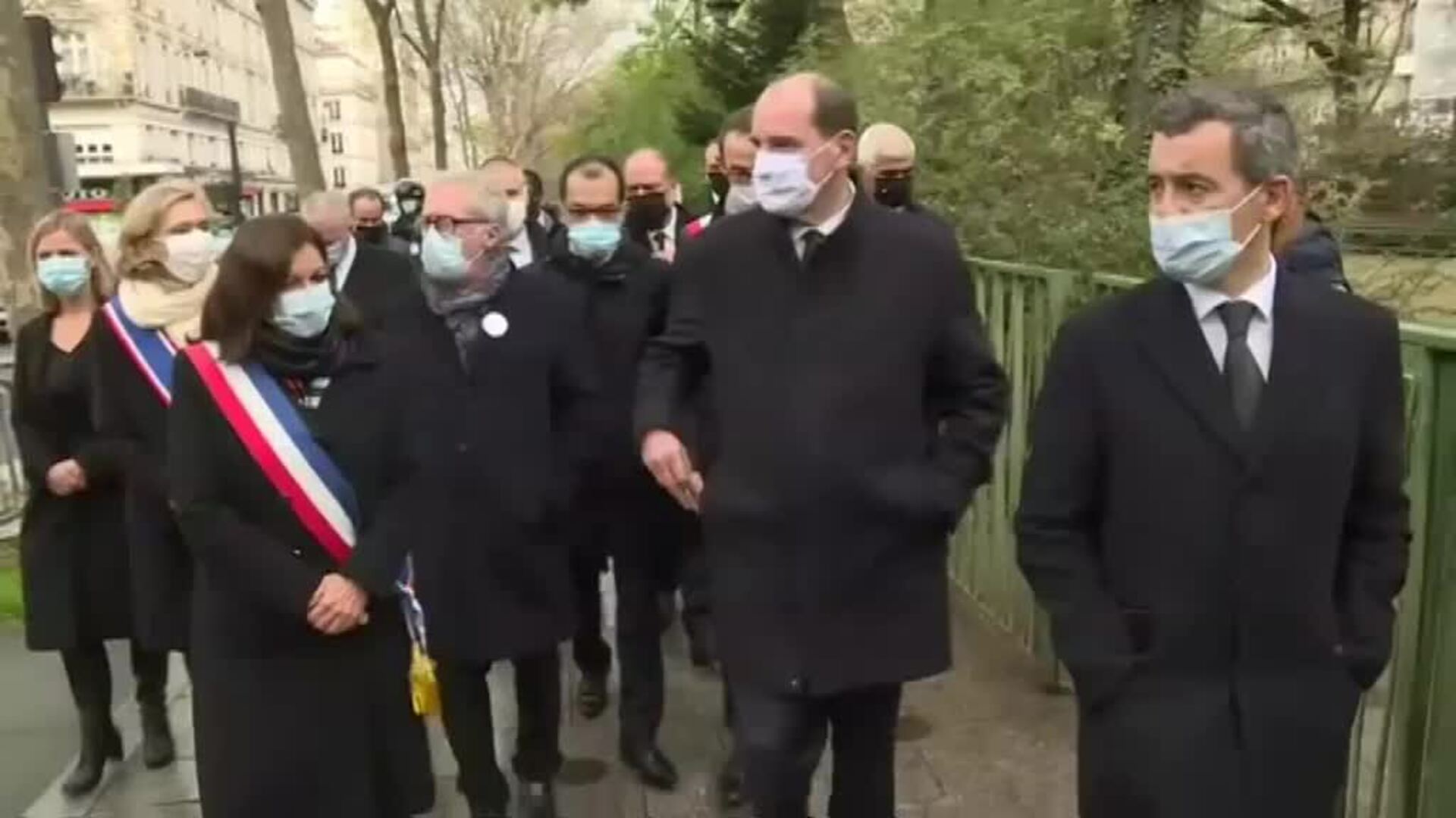 Homenajes a las víctimas de los ataques del 13 de noviembre en Francia