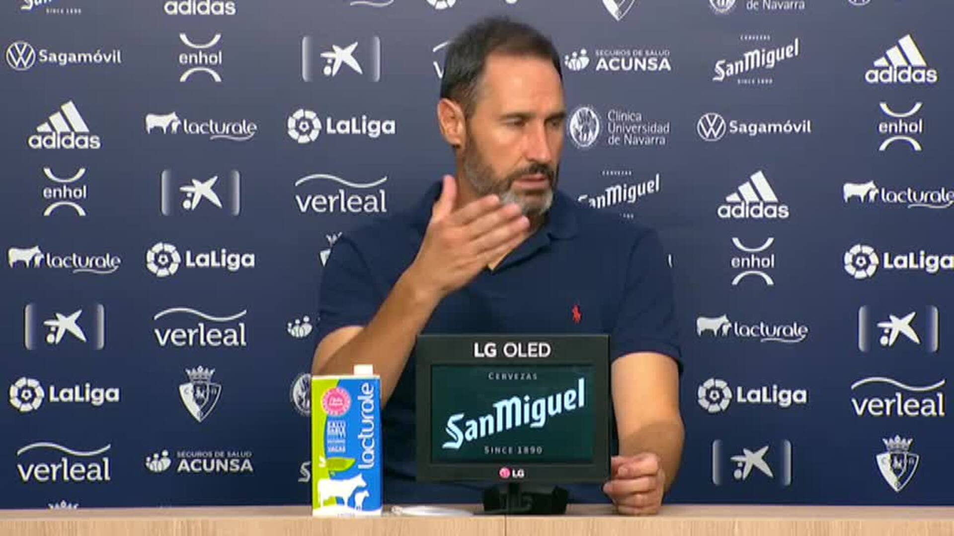 Vicente Moreno: &quot;Hay que estar contentos, creo que hemos competido&quot;