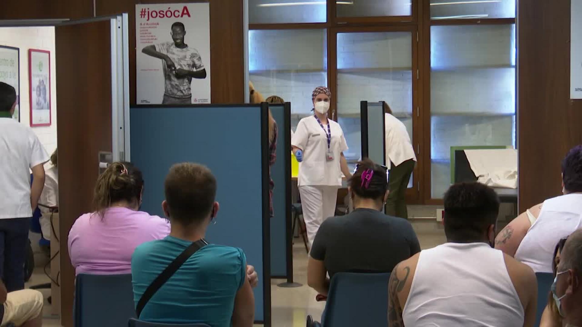 Vacunación de personas sin hogar o en exclusión social en València