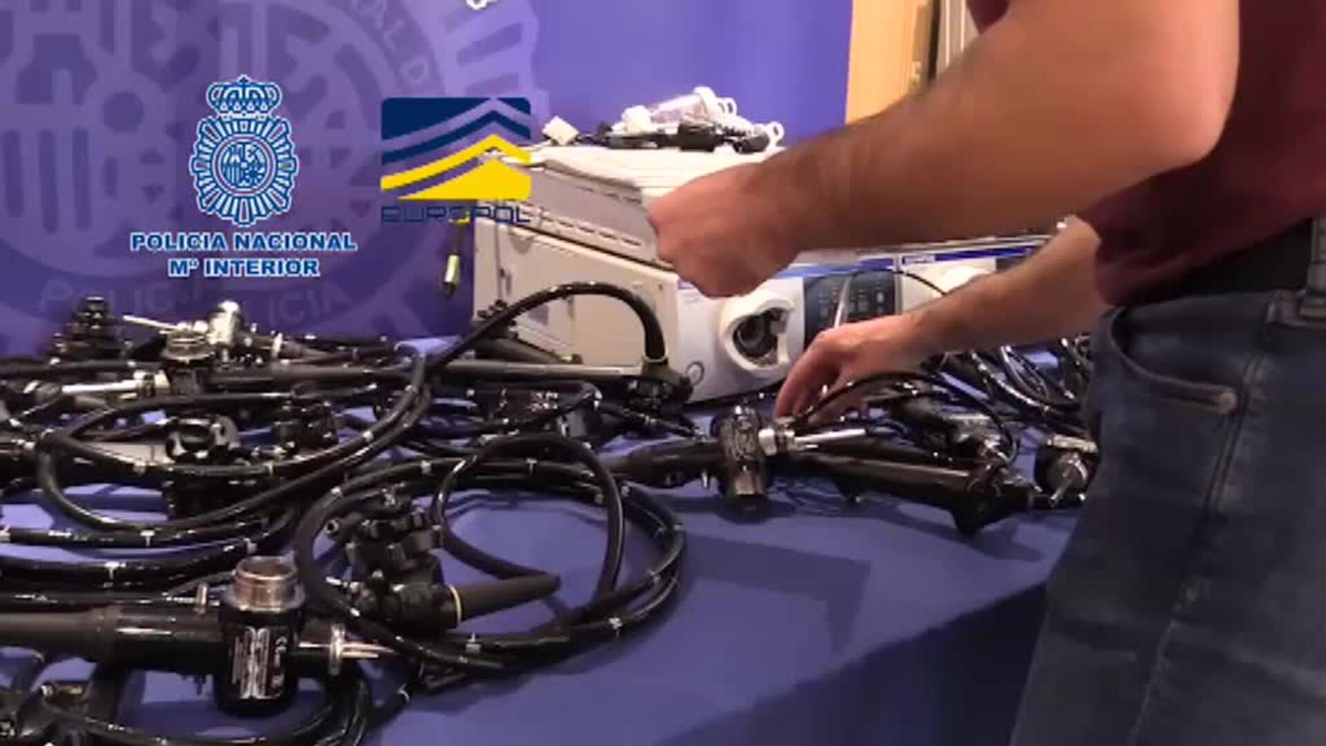 Detenidos por robar material médico en Sagunto (Valencia) por valor de 250.000 euros