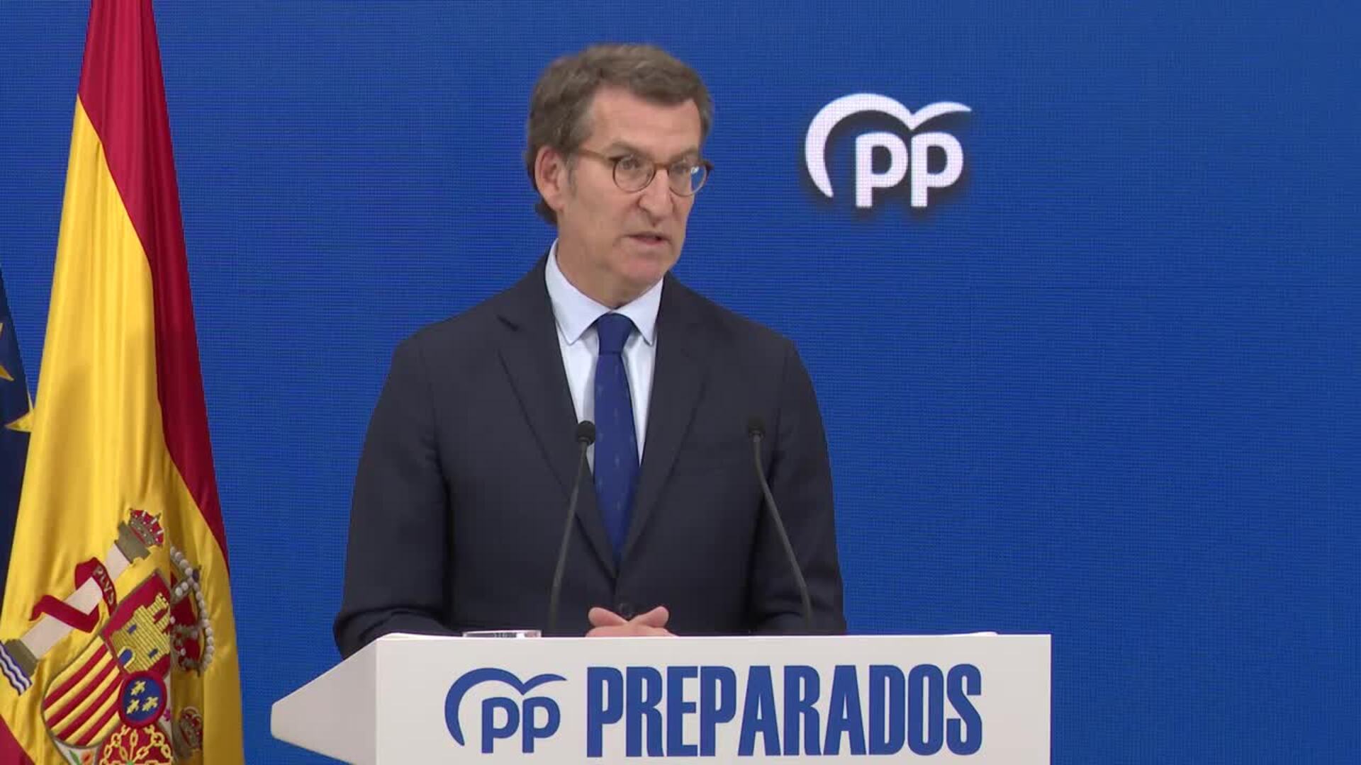 Feijóo dice que el Gobierno saca el borrador de la ley del aborto para no hablar de la crisis