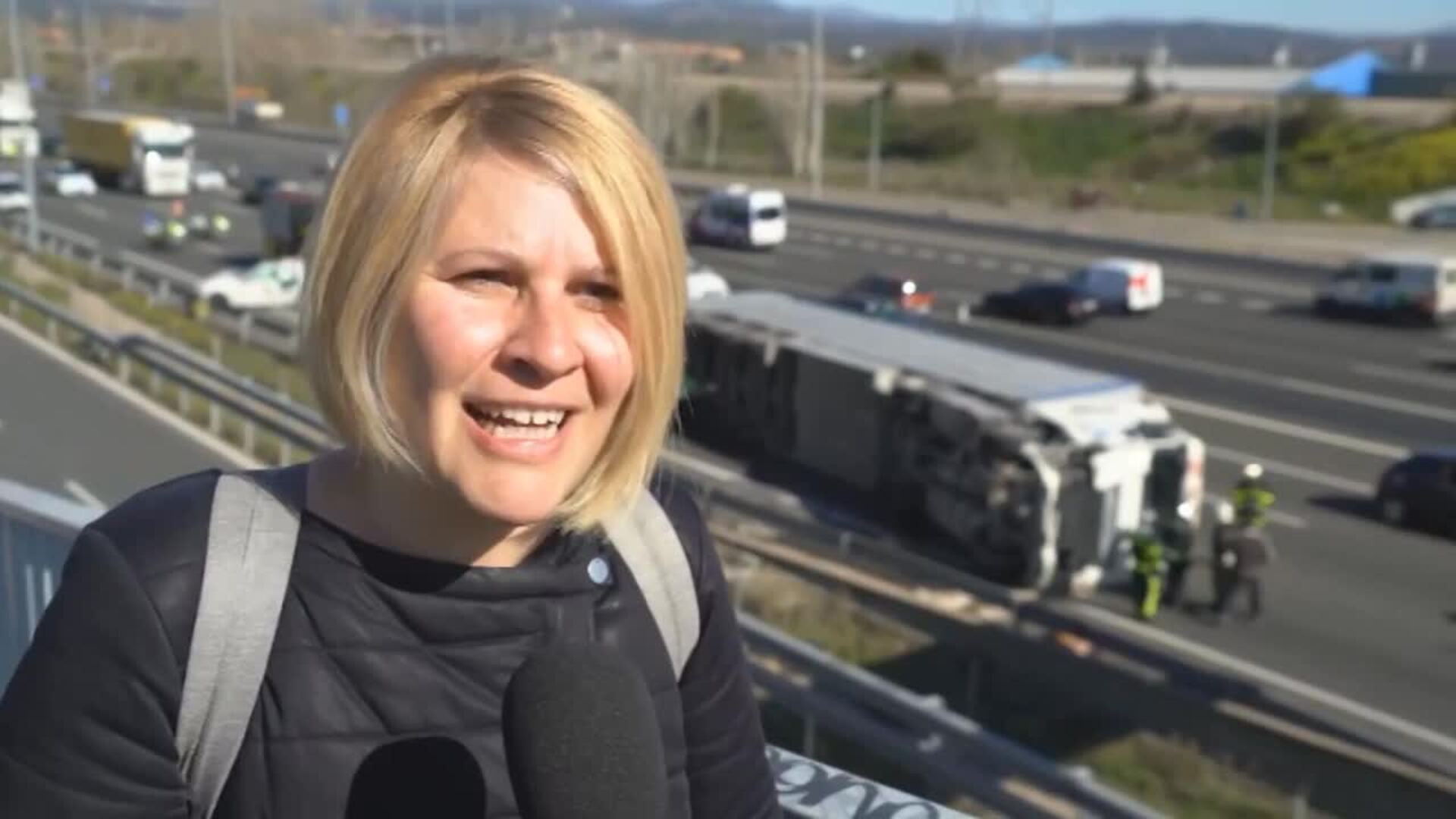 Igualdad Animal critica que no haya &quot;asistencia&quot; en el accidente de camión con cerdos