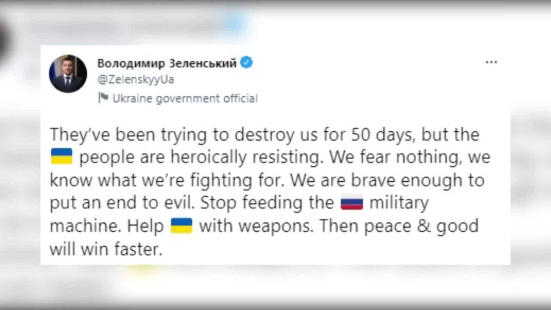 50 días desde el inicio de la invasión rusa en Ucrania