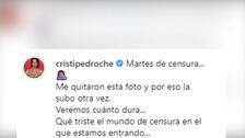 Cristina Pedroche sufre la censura de Instagram