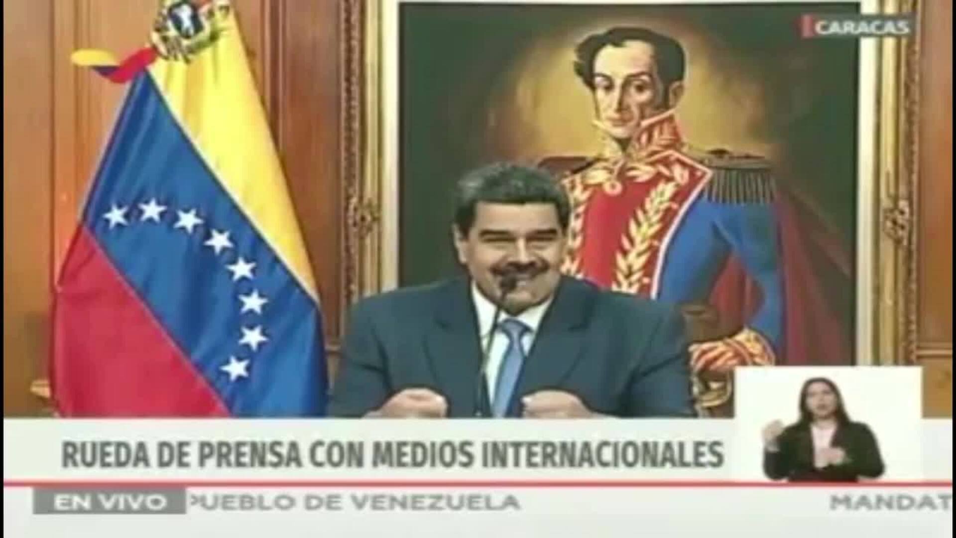 Maduro pide a España y &quot;gobiernos amigos&quot; que ayuden al diálogo