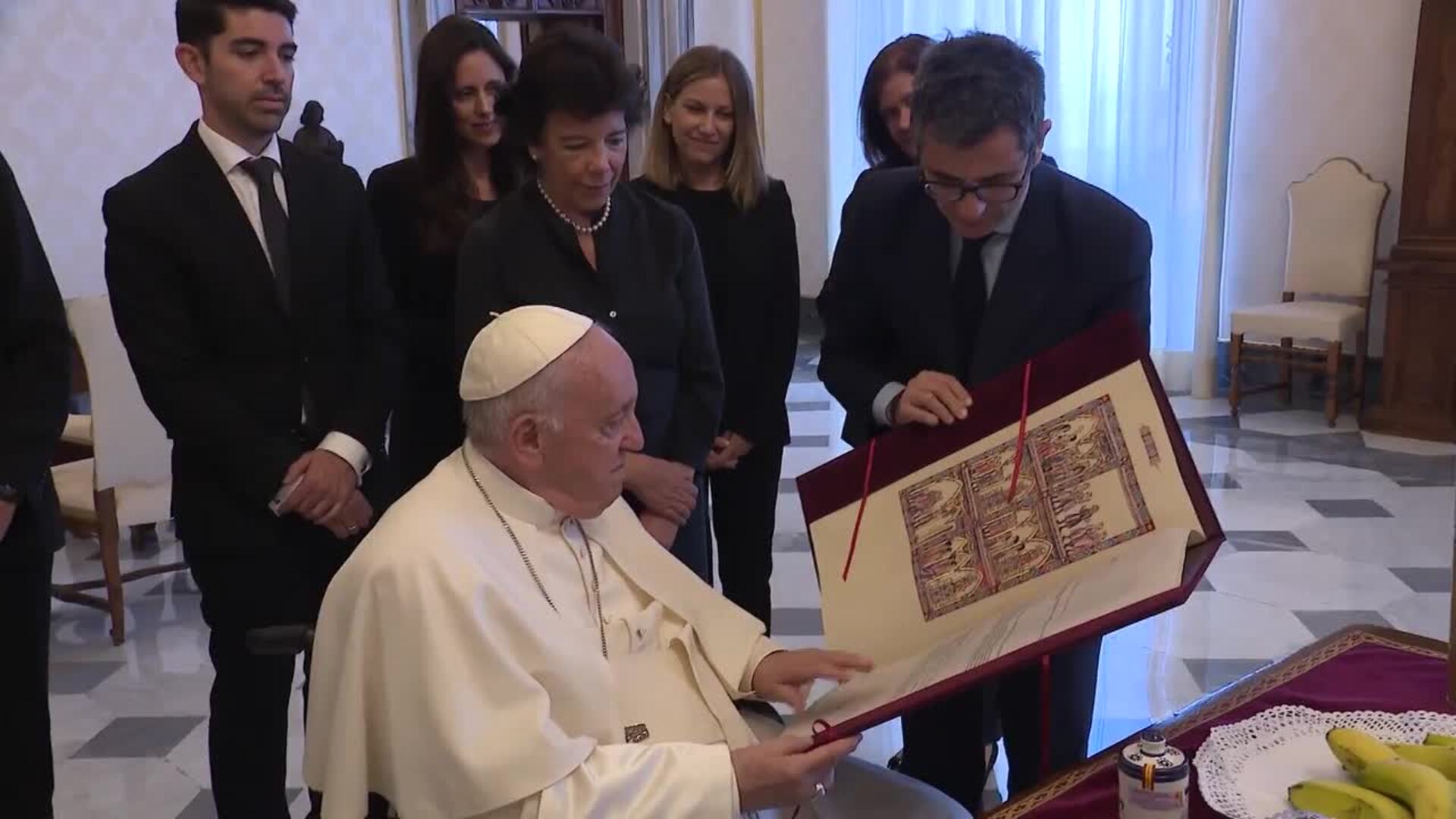 El Papa y Bolaños se reúnen 50 minutos en un encuentro &quot;inspirador&quot;