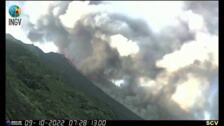 El volcán Stromboli entra en erupción y pone en alerta naranja a la isla siciliana