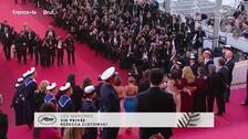 El elenco de 'Vie privée' desfila en la alfombra roja de Cannes