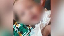 María Pombo y Pablo Castellano celebran el bautizo de su hijo Martín