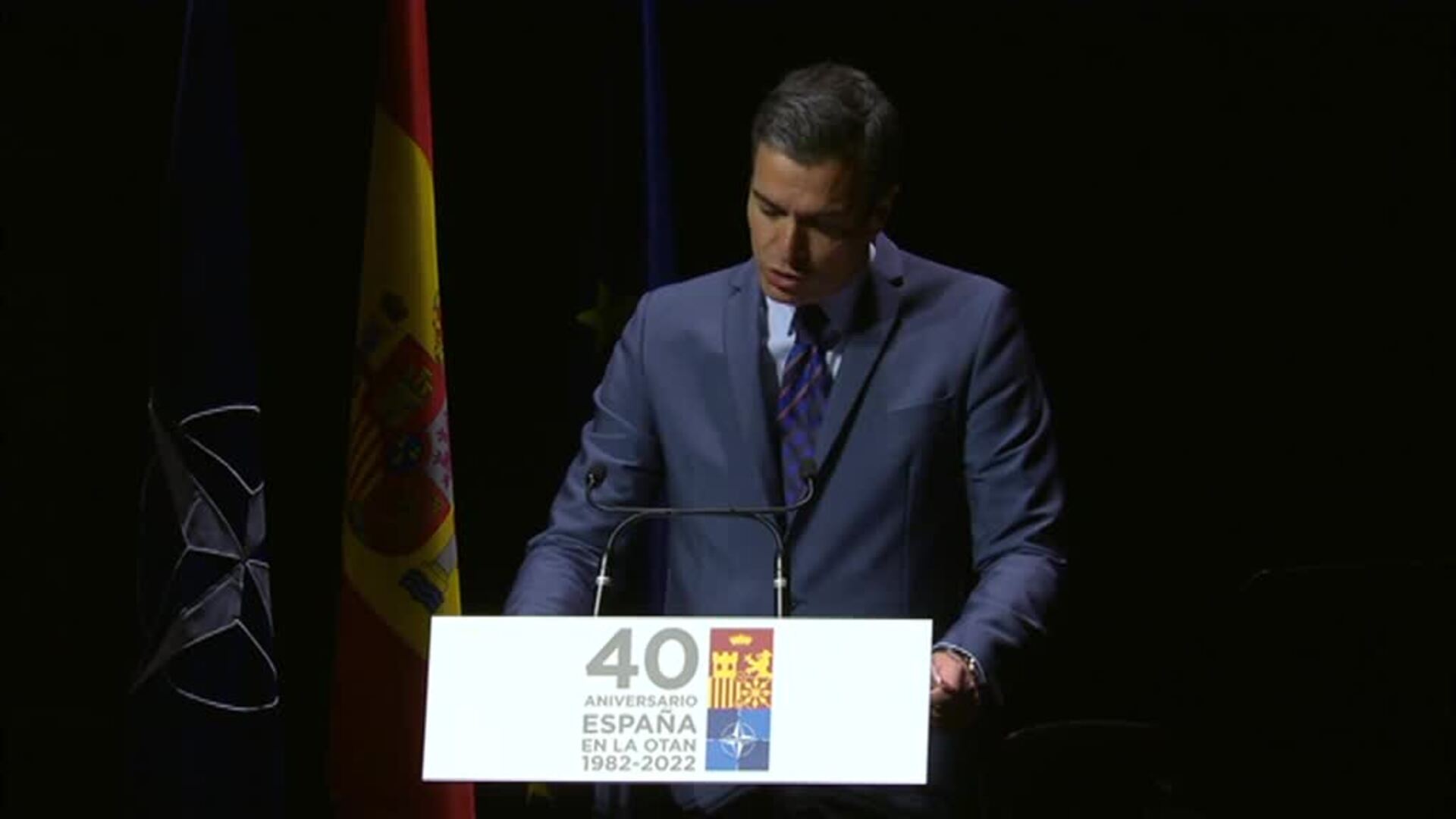 Sánchez: &quot;Pertenecer a la OTAN es fundamental para garantizar lo que somos&quot;