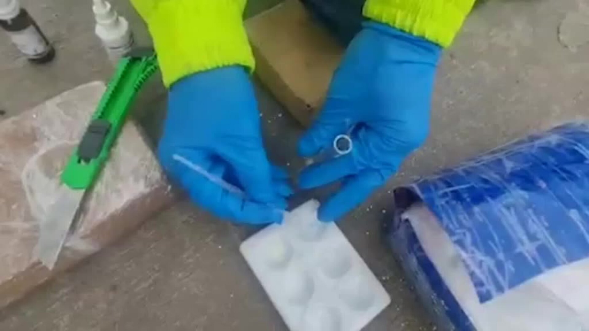 Colombia confisca 2.2 toneladas de cocaína oculta en el puerto de Cartagena de Indias