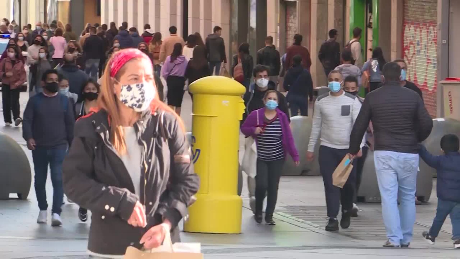 Primer fin de semana con restricciones en la movilidad en Madrid