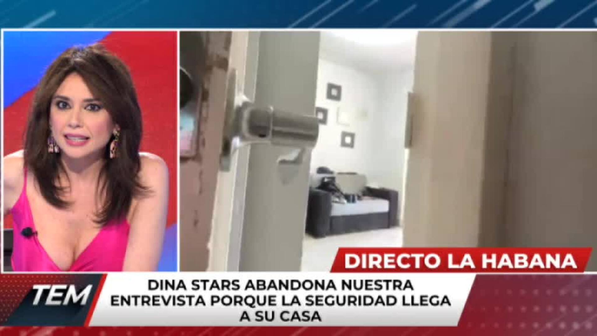 La policía cubana detiene en directo a la youtuber Dina Stars mientras la entrevistan en &#039;Todo es Mentira&#039;
