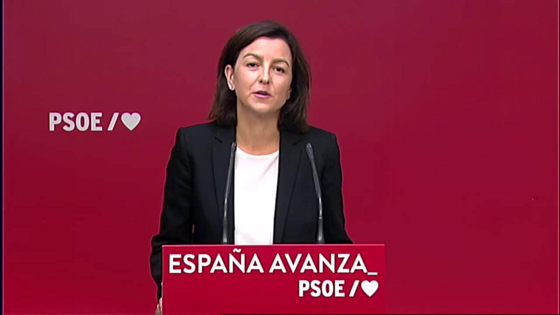 El PSOE no valora la notificación de la Fiscalía al Rey emérito