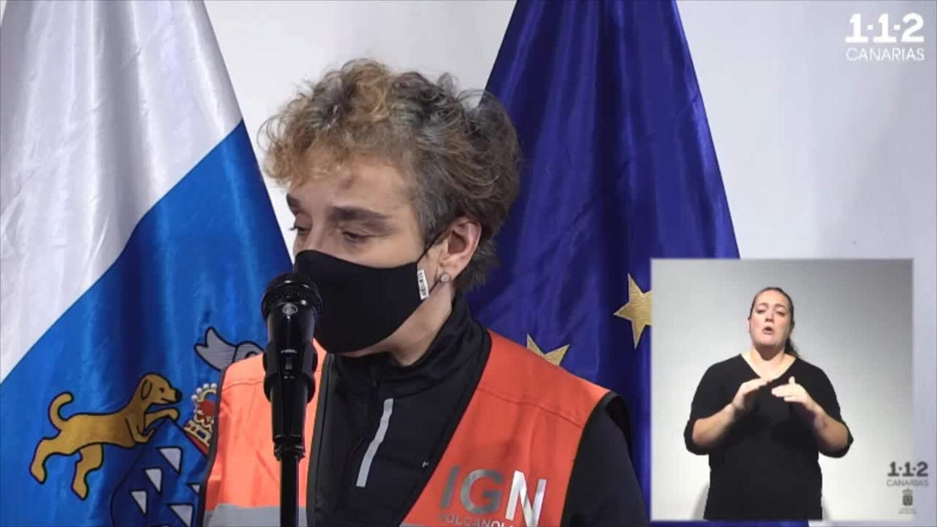 Los científicos observan que el volcán de La Palma &quot;tiene menos energía&quot;