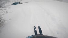 Reto en la nieve: el Ford Raptor se enfrenta al freerider Aymar Navarro