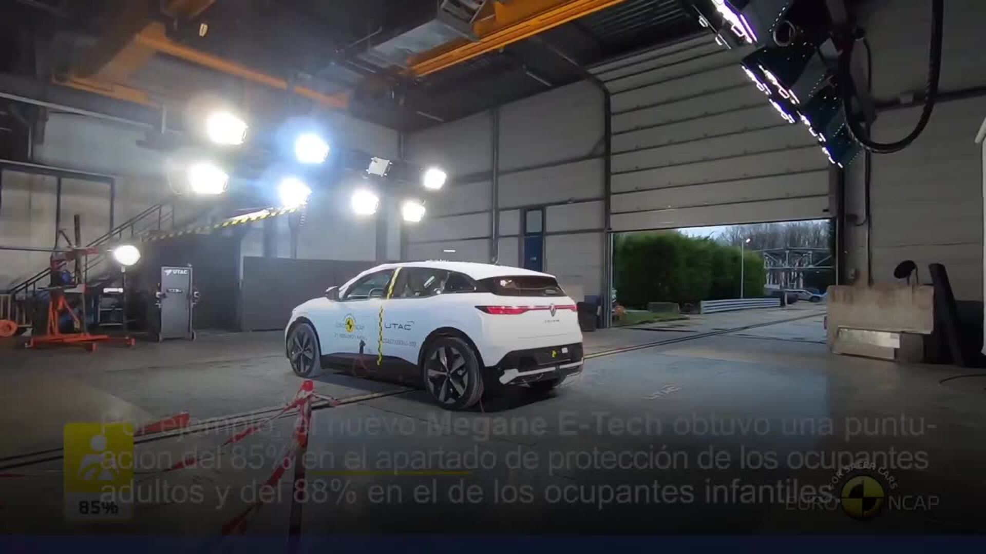 Renault Megane E-Tech 100% eléctrico: 5 estrellas Euro Ncap