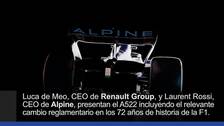 Alpine F1 Team desvela su espectacular A522 para las carreras