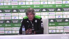 Pellegrini y el duelo ante la Real: «Vamos a tomarlo como una final»
