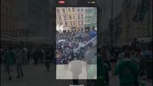 Incidentes en Breslavia antes de la final de la Conference League entre el Betis y el Chelsea