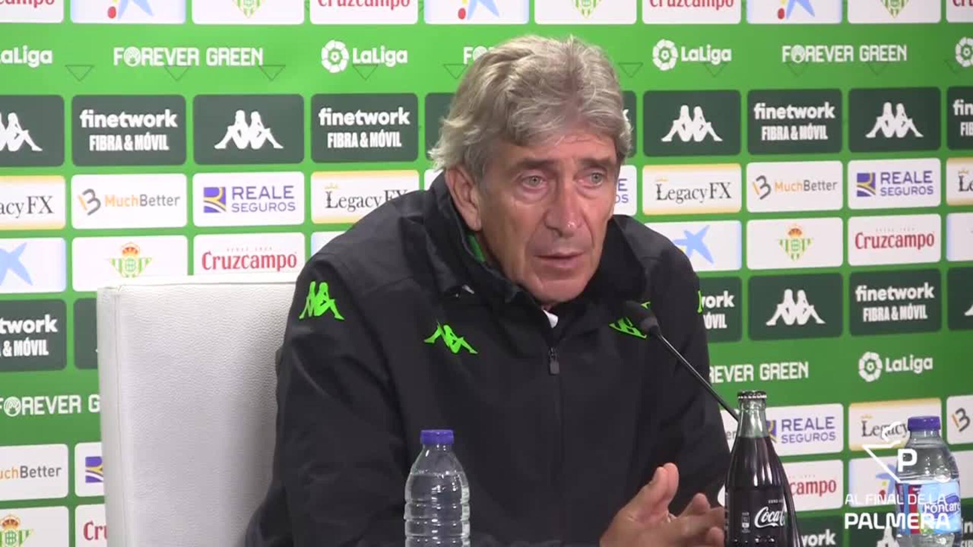 Pellegrini valora el enfrentamiento de la Europa League frente al Eintracht Frankfurt