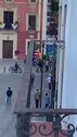 Brutal pelea en la plaza de San Marcos de Sevilla