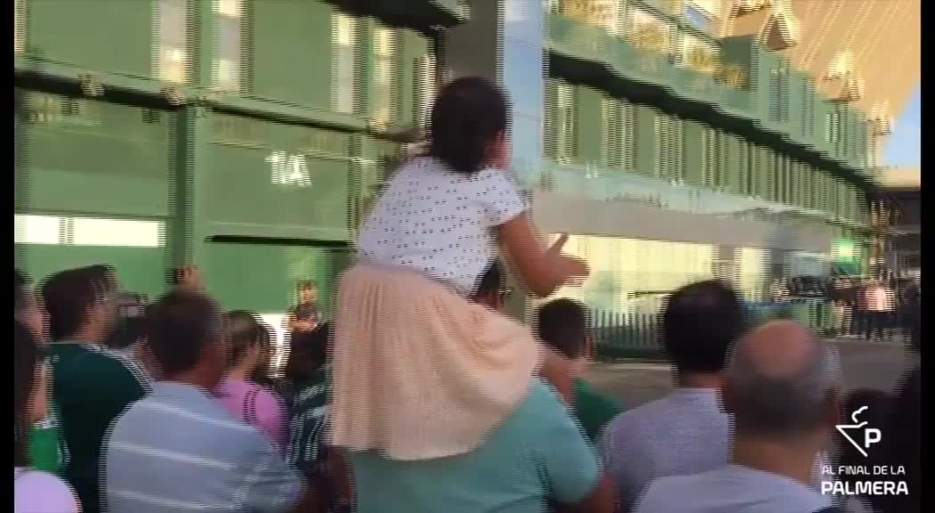 Ambiente previo al Betis-Eibar