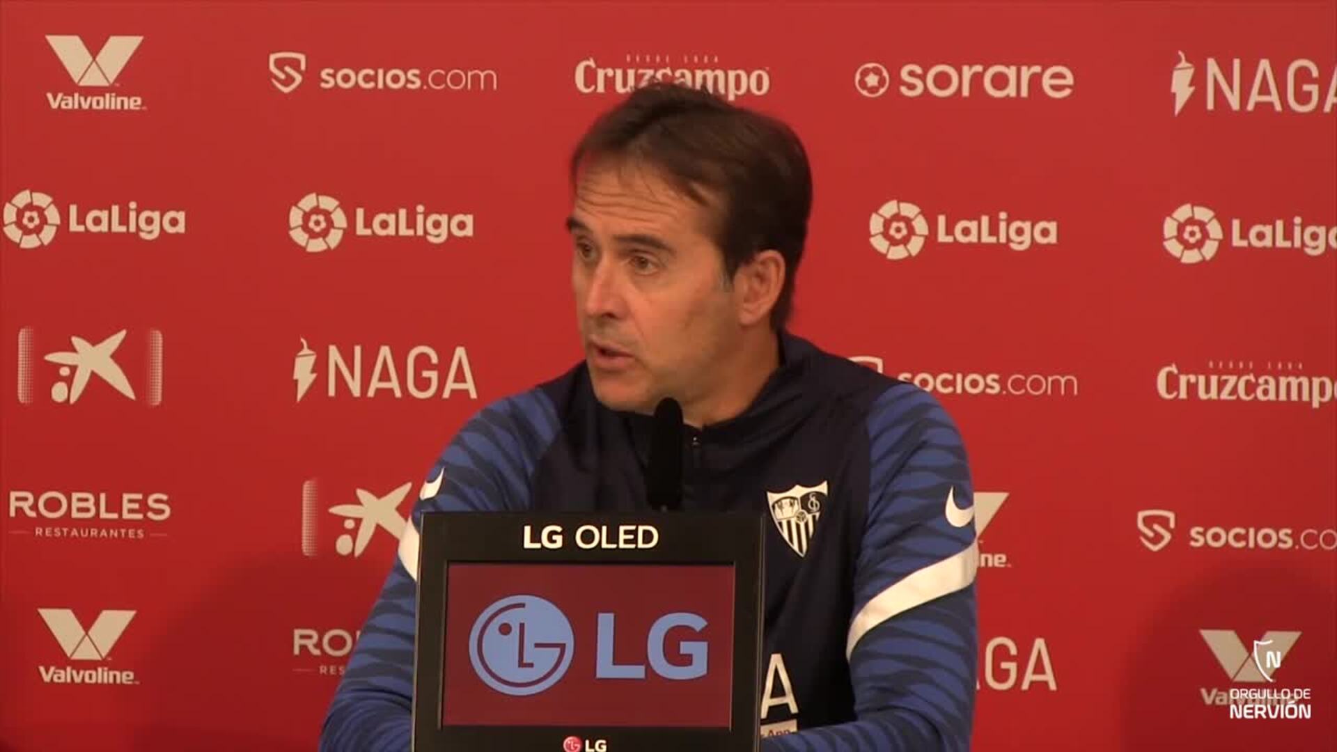 Lopetegui: «No pensamos en ningún objetivo que no sea ganar nuestro partido»