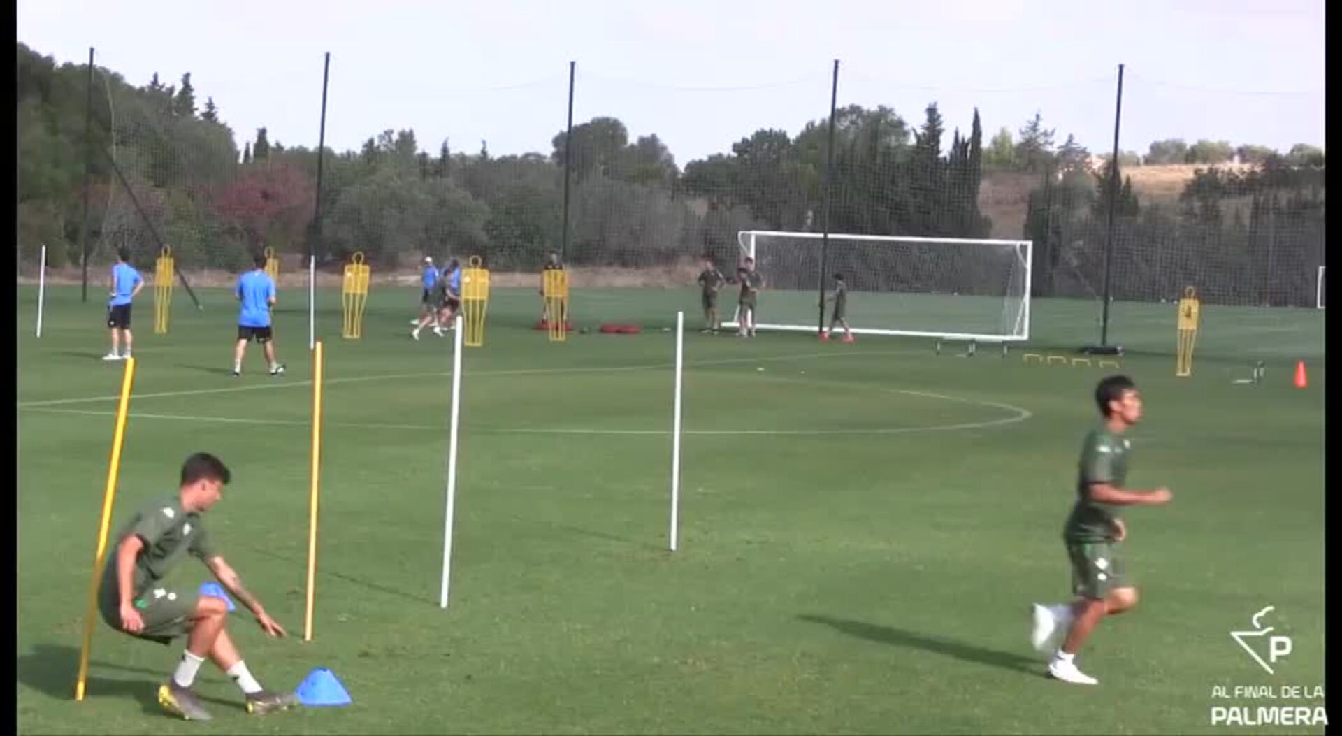 Betis: Una mañana de domingo de paliza física y mucho balón