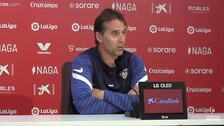 Lopetegui, sobre su continuidad: «En mi cabeza no ha cambiado nada»