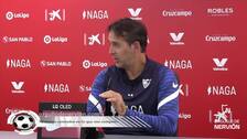 Lopetegui evita hablar de la junta de accionistas del Sevilla FC: «Estamos centrados en lo que nos compete»