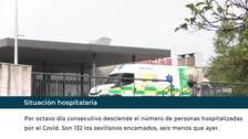 Los hospitalizados en Sevilla por el Covid alcanzan la cifra más baja de la quinta ola
