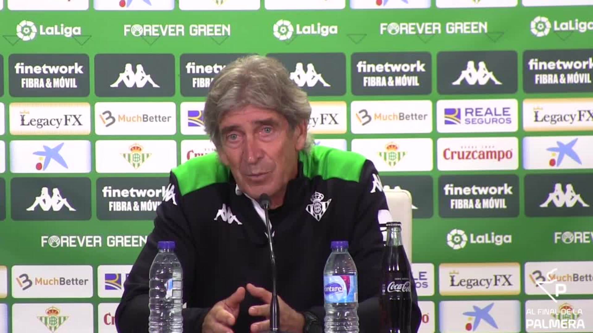 Pellegrini: «La mejor manera de llegar bien a la final de Copa es ganar y ganar partidos en LaLiga»